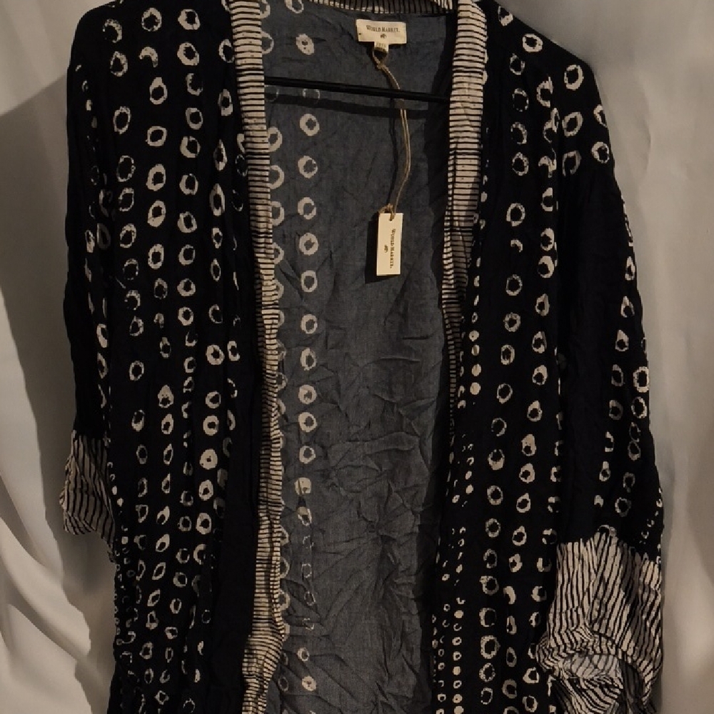 Black and White Polka Dot Sweater
